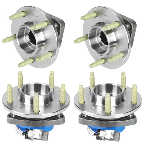 2002-2007 Buick Terraza Chevy Venture Awd Wheel Bearing Hub Assemblies Set DNA MOTORING