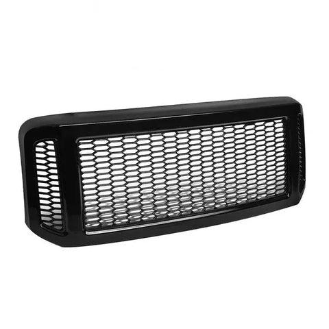 2005-2007 Ford F250-F550 Sd Excursion Black Abs Honeycomb Mesh Bumper Grille DNA MOTORING