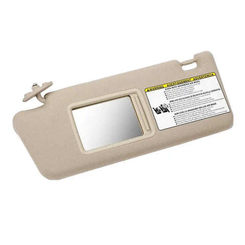 2005-2015 Toyota Tacoma Double/Crew Cab OE Style Driver Side Sun Visor Beige DNA MOTORING