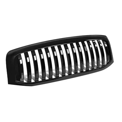 2006-2009 Dodge Ram 1500/2500/3500 Glossy Vertical Style Grille Grill Frame DNA MOTORING