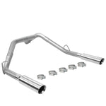 2009-2013 Sierra Silverado 6.2L 3.5"Od Muffler Tip Axle Cat Back Exhaust Kit DNA MOTORING