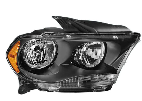 2011-2013 Dodge Durango Factory Style Headlight Lamp Assembly Right Black DNA MOTORING