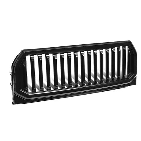 2015-2017 Ford F150 Badgeless Fence Design Front Bumper Upper Grille Grill DNA MOTORING