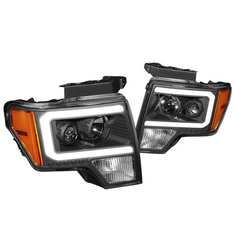 2015-2017 Toyota Camry Projector Headlight W/Led Kit+Cool Fan Black/Amber DNA MOTORING