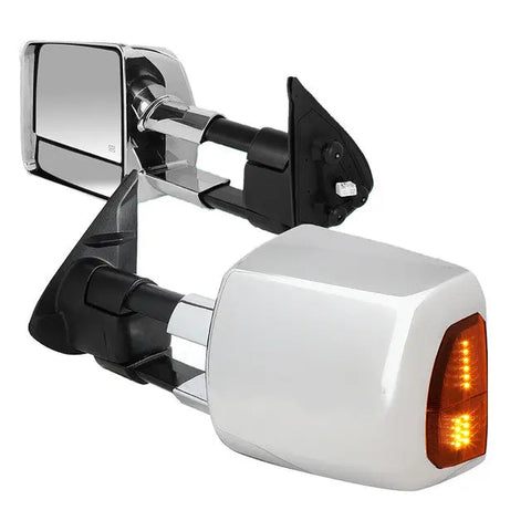 2016-2019 Toyota Tacoma Pair Powered Tow Towing Mirror W/Led Signal+Heated DNA MOTORING