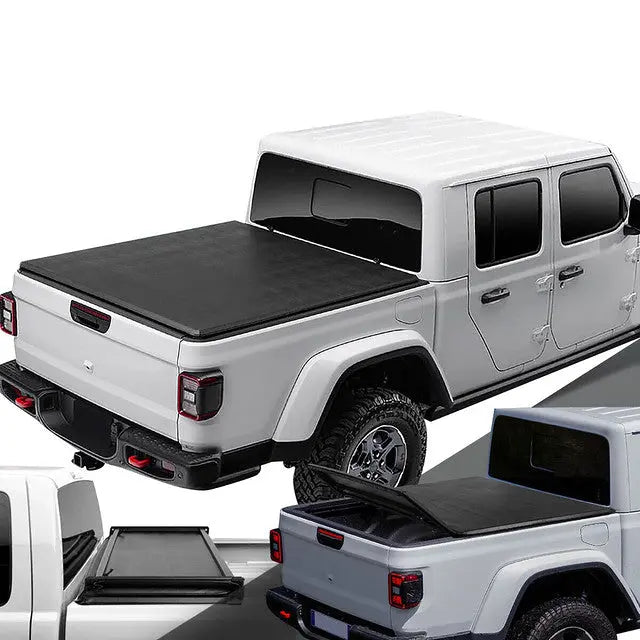 2020 Jeep Gladiator Jt Pickup Bed Top Soft Folding TriFold Tonneau Co