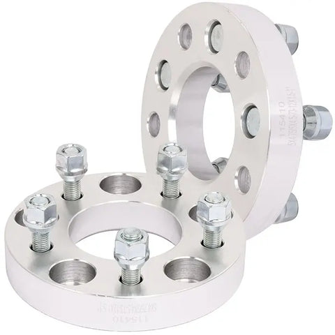 (2) 1" Wheel Spacers 5x4.75 to 5x4.5 Adapters Pontiac Firebird Chevy Camaro ECCPP