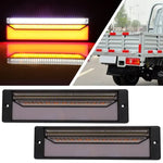 2pcs Tail Rear Turn Signal Lights 12V 147 LED Camper Trailer Truck Waterproof ECCPP