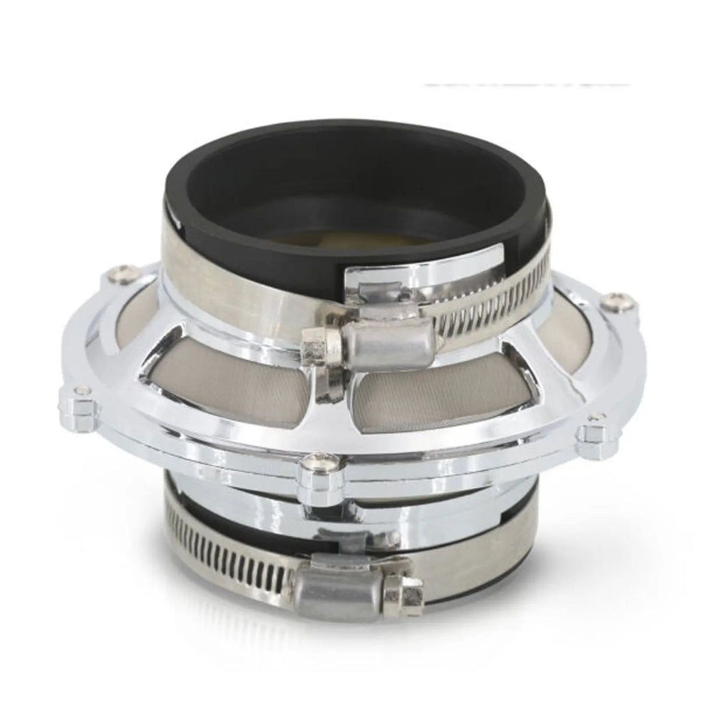 3" Cold Air Intake Hydro Lock Prevention Bypass Valve Filter Silver Fo