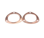 3" Copper Header Exhaust Collector Gaskets Reusable SBC BBC 302 350 454 383 MD Performance