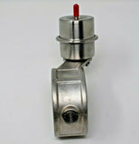 3" Inch Exhaust Control Valve Vacuum Actuator Closed Cutout Downpipe Steel MD Performance