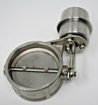 3" Inch Exhaust Control Valve Vacuum Actuator Closed Cutout Downpipe Steel MD Performance