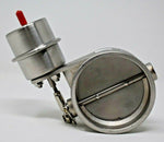 3" Inch Exhaust Control Valve Vacuum Actuator Closed Cutout Downpipe Steel MD Performance
