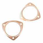 3 1/2" Copper Header Exhaust Collector Gaskets Fit SBC BBC 302 350 454 Reusable SILICONEHOSEHOME