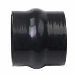 3.5",3 1/2 Inch Hump Straight Silicone intake Pipe Coupler Hose black ID=89MM F1 Racing