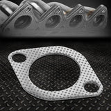 3.75" 56Mm 2-Bolt Graphite Header Exhaust Manifold Collector Flange Pipe Gasket Speed Daddy
