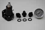 30-70 Psi Universal Fuel Pressure Regulator Gauge An6 Fittings Motor K Fpr USA MD Performance
