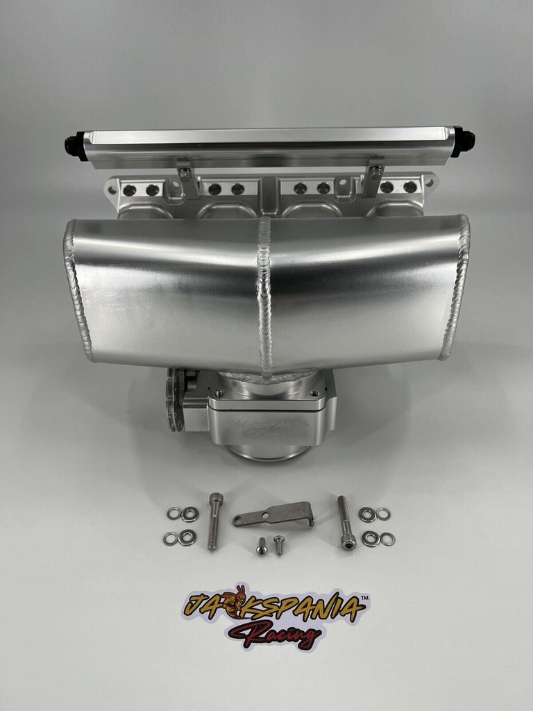 Billet K Series K20 K24 Center Feed Intake Manifold Dual Injector Dynamic Performance Tuning