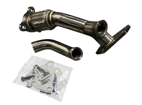 EWG External Wastegate Up Pipe Dump Tube For Subaru WRX STi Forester 38mm 40mm JackSpania Racing