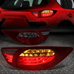 [3D Led Bar]13-16 Mazda Cx5 Red/Smoked Lens Tail Light Brake Parking Lamps Speed Daddy