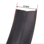 3M 2"x2.5M Black Front Bumper Lip Splitter Body Spoiler Skirt Rubber Protector MD Performance