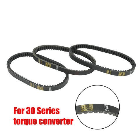 (3) Torque Converter Clutch Drive 725 Belt Go Kart For 30 Series Assymetrical BLACKHORSERACING