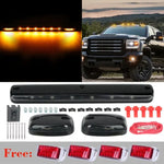 3x 12 led yellow roof light 08-16 Chevrolet Silverado 3500 + free lamps ECCPP