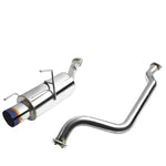 4"Burnt Tip Stainless Steel Exhaust Catback System 02-05 Sentra Ser/Spec-V DNA MOTORING