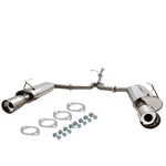 4"Dual Tip Stainless Steel Exhaust Catback System 04-08 Maxima A34 V6 DNA MOTORING