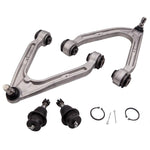 4 Pcs Suspension Front Upper LH RH Control Arms for Hummer H3 2006-2010 15082974 MaxSpeedingRods