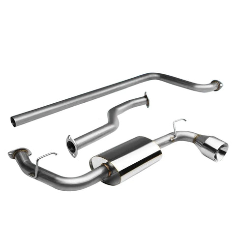 4.5"Rolled Tip Stainless Exhaust Catback System 00-05 Dodge Neon Pl Sohc 2.0 DNA MOTORING