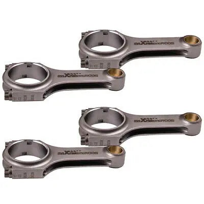 4340 Forged H-Beam Connecting Rods compatible for Nissan QR25DE 2.5L Altima Frontier 5.630 MAXPEEDINGRODS