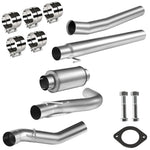 4"/5" 2011-2023 Ford 6.7 Powerstroke DPF & Cat Delete Pipe Exhaust | SPELAB