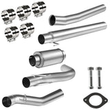 4"/5" 2011-2023 Ford 6.7 Powerstroke DPF & Cat Delete Pipe Exhaust | SPELAB
