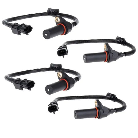 4PC Crankshaft Position Sensor 39180-2B000 For Kia Soul 2010-2014 1.6L ECCPP