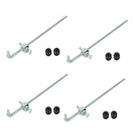 4Pack For 02-05 Dodge Ram Transfer Case Shifter Control Linkage+Grommet Bushings BLACKHORSERACING