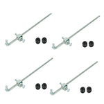 4Pack For 02-05 Dodge Ram Transfer Case Shifter Control Linkage+Grommet Bushings BLACKHORSERACING