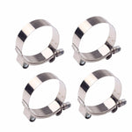 4Pc 83mm-91mm 301 Stainless Steel T-Bolt Clamp For ID:3" 76mm Silicone Hose SILICONEHOSEHOME