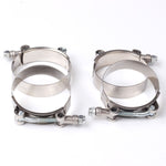 4X 2"/51mm Stainless Steel T-Bolt Clamps Turbo Intake Silicone Hose Coulper Clam F1 Racing