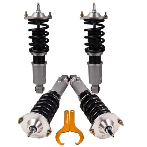 4x Coilovers Kits Shock compatible for Mazda Miata MX5 MX-5 NA NB 89-05 Adjustable Damper MaxpeedingRods