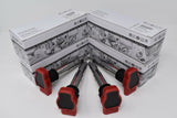 4x Genuine 2.0T 1.8T 06E905115E Audi R8 Red Coilpack Volk GTI GLI TT TFSI 99-18[ MD Performance
