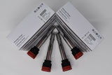 4x OEM 1.8T 06E905115F Audi R8 Red Coilpack With VW Audi NGK Spark Plugs PFR6Q MD Performance