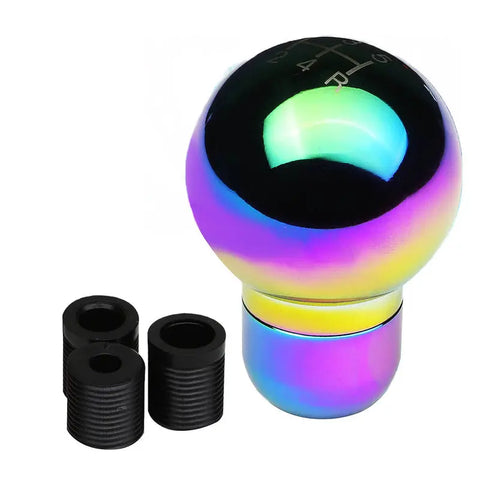 5-Speed Ball Style MT Manual Transmission Stick Shift Knob Neo Chrome M8 M10 M12 DNA MOTORING