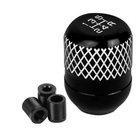 5-Speed MT Manual Transmission Stick Shift Knob Black w/ M8/ M10/ M12 Adapter DNA MOTORING