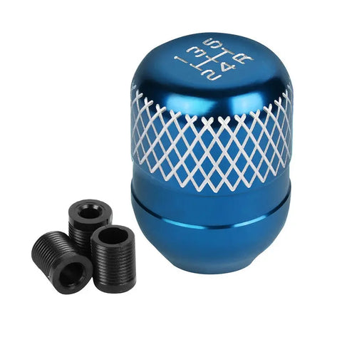 5-Speed MT Manual Transmission Stick Shift Knob Sky Blue w/ M8/ M10/ M12 Adapter DNA MOTORING