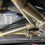 3 Inch Remote Dual Electric Exhaust Cutout SPELAB