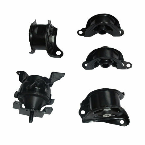 5PCS Fits 1996-2000 96-00 Honda Civic 1.6L Engine Motor & Trans. Mount Set New SILICONEHOSEHOME