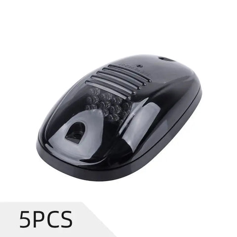 5PCS Smoke Roof Running Occluders With 12LED White Bulb Cab Marker Assembly 2011-2018 Ram 1500/2500 ECCPP