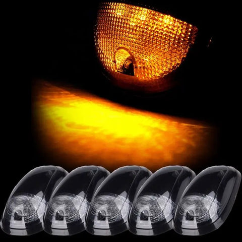 5X 264146BK Smoke Lens Amber LED Cab Marker Light 03-16 Dodge Ram 2500 3500 ECCPP