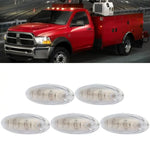 5X 6 LED amber cab marker top running light Freight-liner Cascadia 12v ECCPP